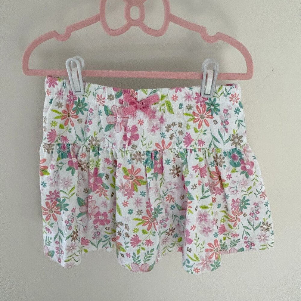 Girls' Flower Skort